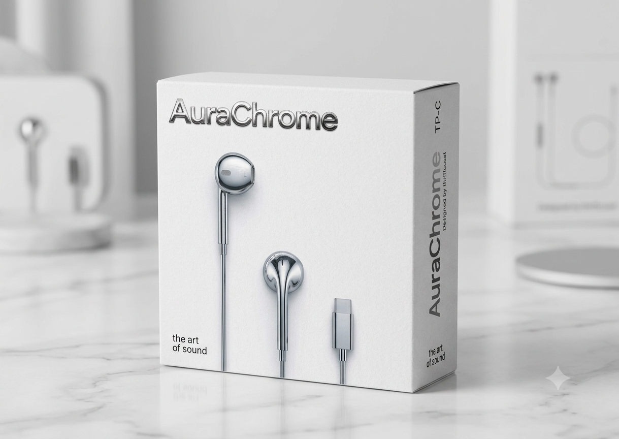 CHROMAURA WIRED HEADPHONES 🎧🚀