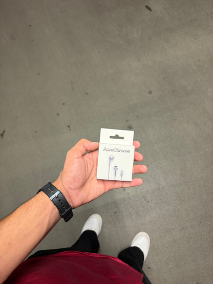 AuraChrome WiredEarpods Orginals🎧🚀